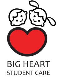 Big heart student care logo